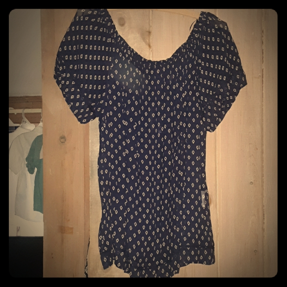 Off the shoulder shirt